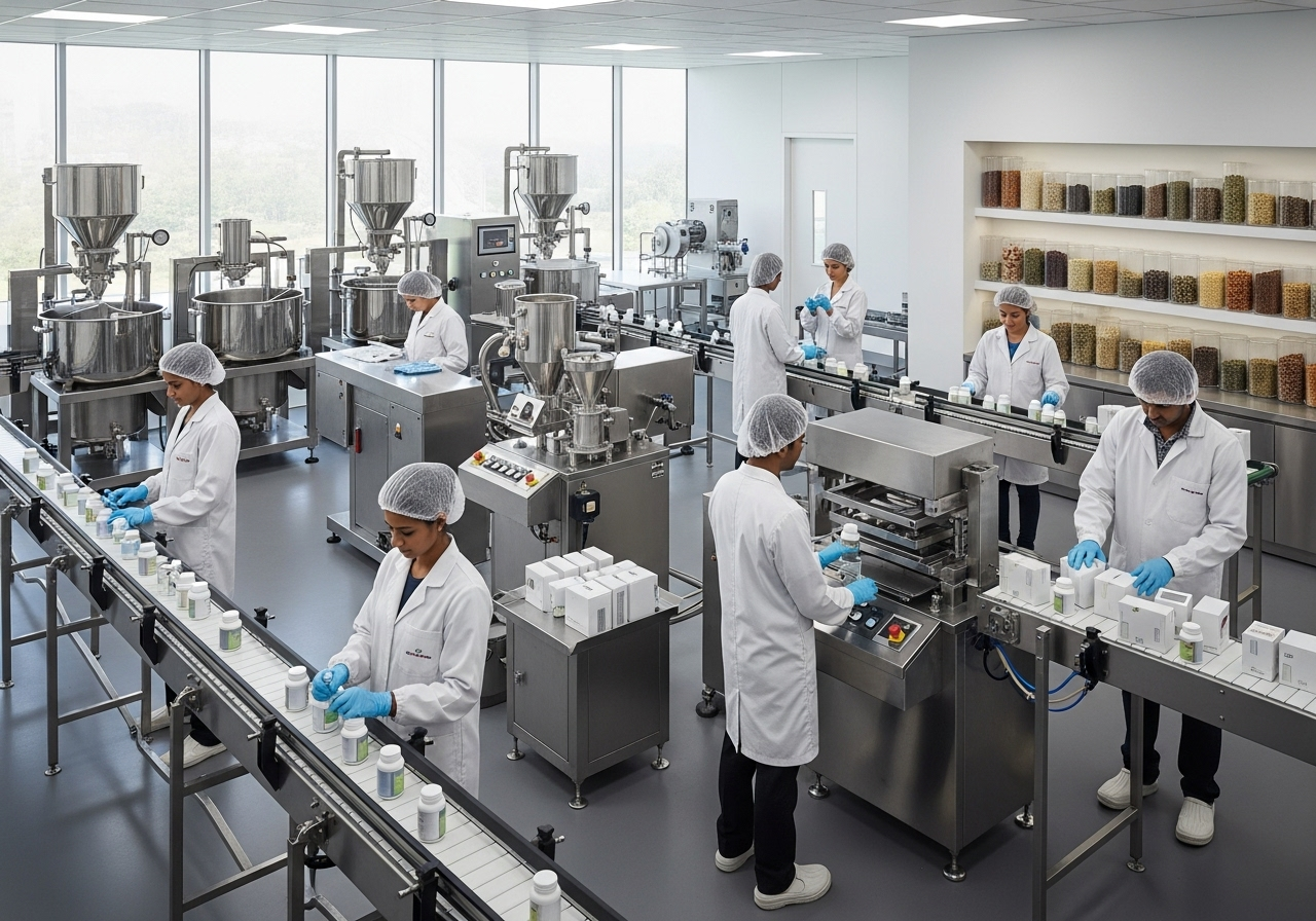 Start Your Ayurvedic Brand with HV Pharma’s Manufacturing Services